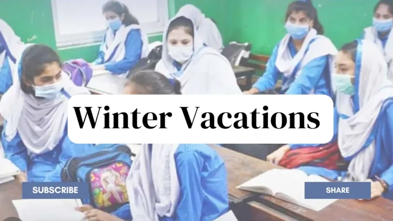 Punjab Announces Winter Vacation Schedule for Schools